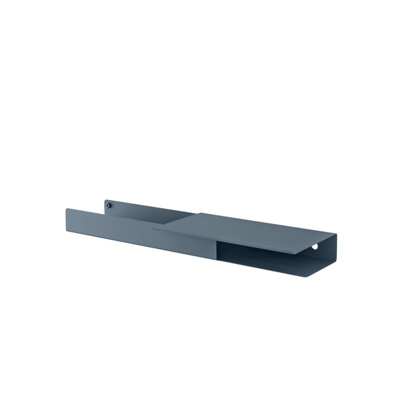 Muuto FOLDED Półka Ścienna 62 cm / Szaroniebieska