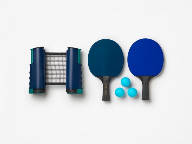 Printworks GAMES Przenośny Zestaw do Tenisa Stołowego / Ping Pong