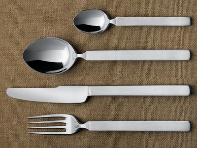 Alessi DRY Łyżeczka do Kawy 6 Szt. / Srebrna