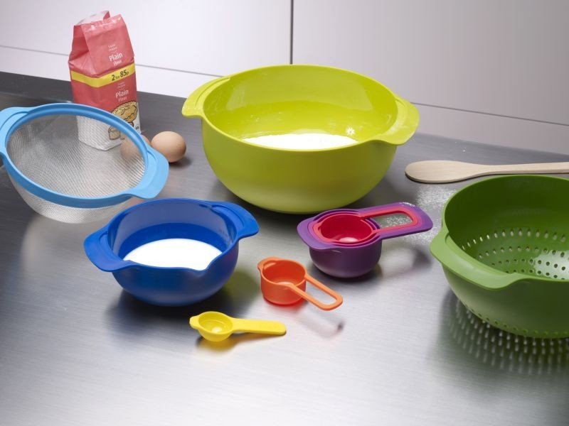 Joseph Joseph NEST 9 OPAL Zestaw Misek i Miarek Kuchennych