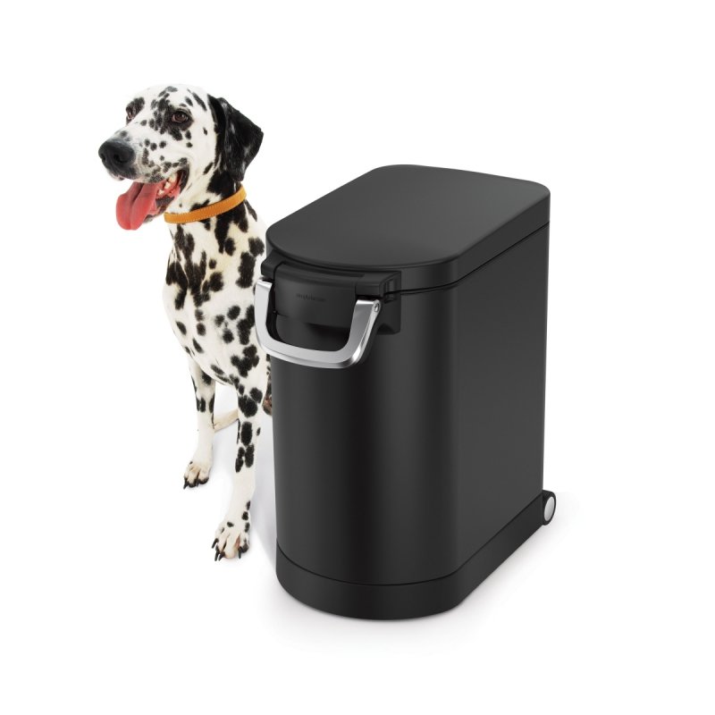 simplehuman PETS Hermetyczny Pojemnik na Karmę dla Zwierząt 25 l / Czarny