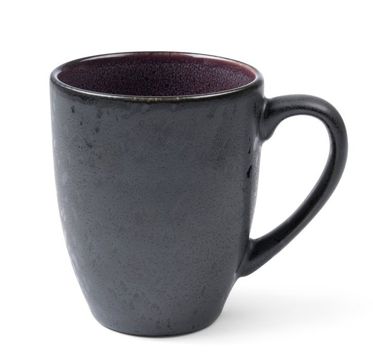 Bitz BLACK Kubek 300 ml Czarny - Środek Fioletowy 4 Szt.