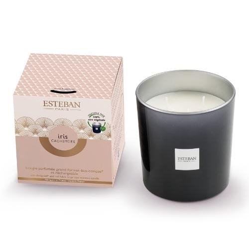 Esteban PARIS Świeca Zapachowa 450 g / Iris Cashmere