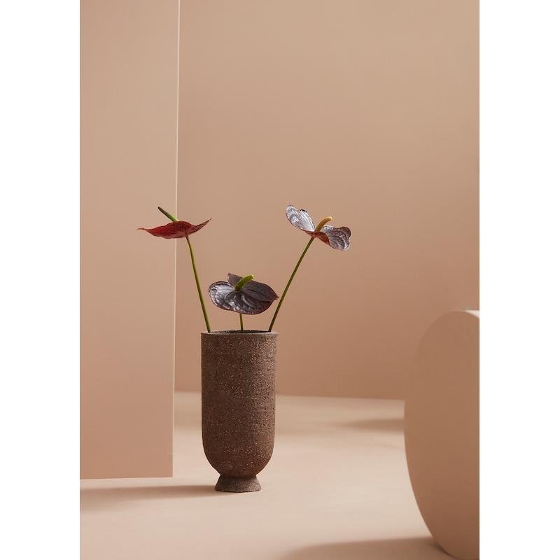 Aytm TERRA Wazon / Donica do Kwiatów 27 cm Brązowa