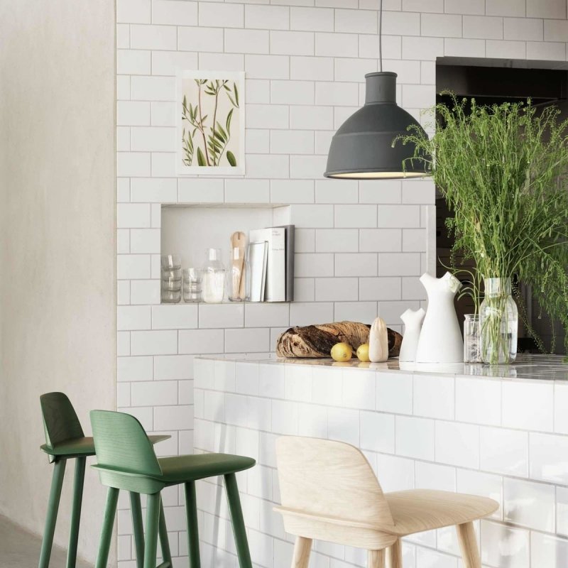Muuto UNFOLD Lampa Silikonowa 32 cm Czerwona