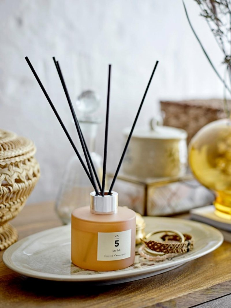 Bloomingville NO.5 Dyfuzor Zapachowy z Patyczkami 100 ml / Sól Morska