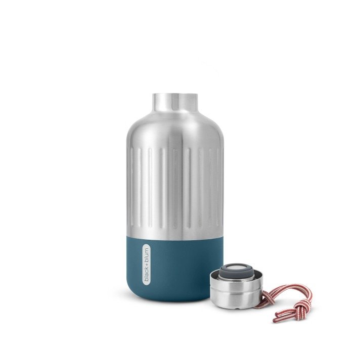 black+blum EXPLORER Stalowa Butelka Termiczna do Wody 650 ml / Morska