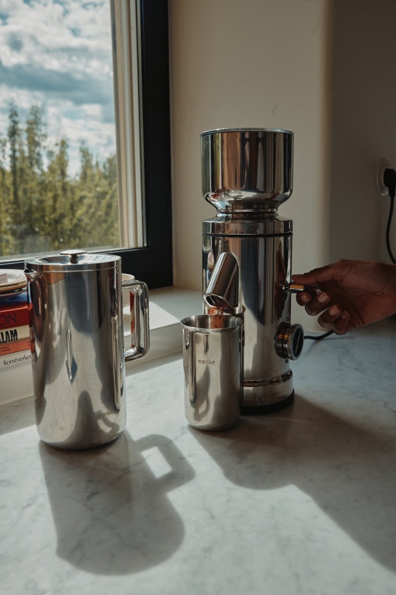 French Press Aarke z izolacją próżniową ze stali nierdzewnej