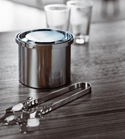 Stelton CYLINDA Kubełek na Lód 1 l + Szczypce