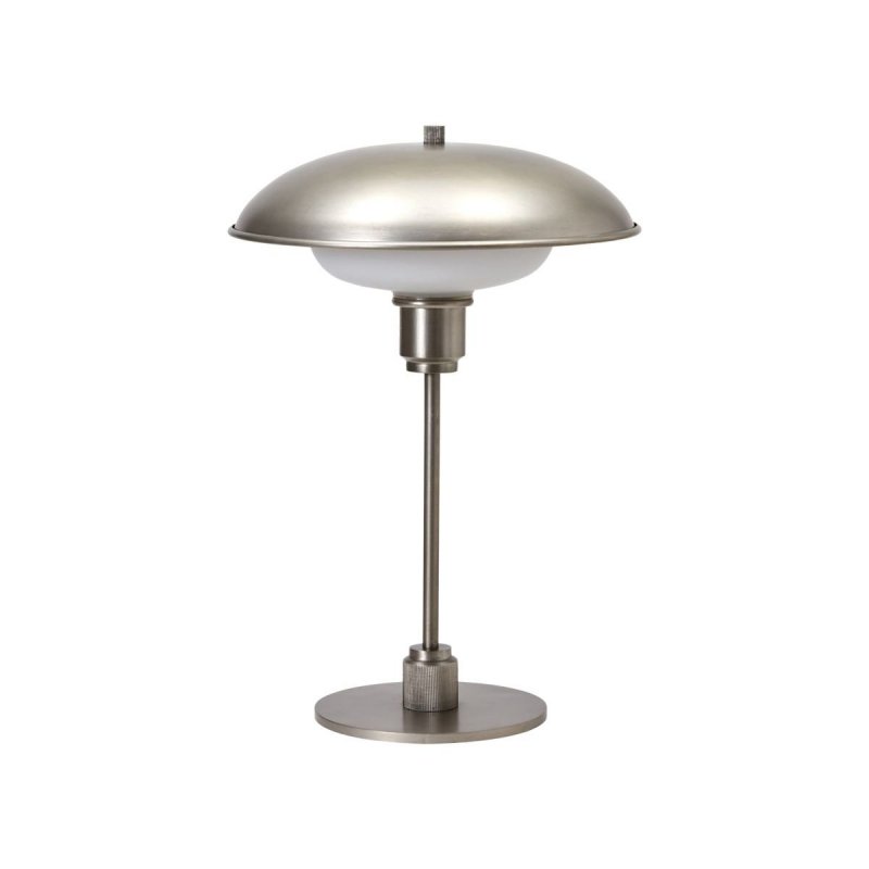House Doctor BOSTON Lampa Stołowa w Stylu Retro - Srebrna