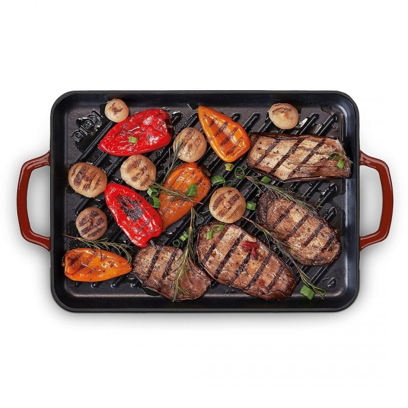 Kela CALIDO Żeliwna Płyta Grillowa / Czerwona