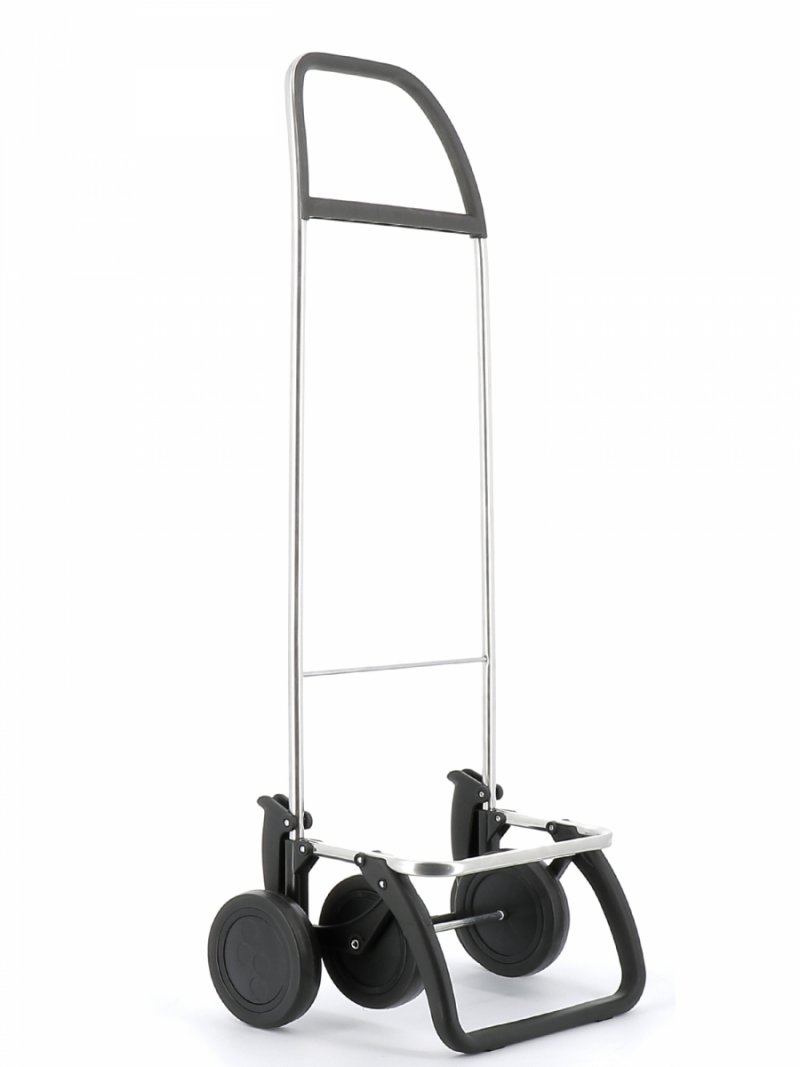 Rolser BIG POLAR 4 Wózek na Kółkach - Torba na Zakupy / Czarna