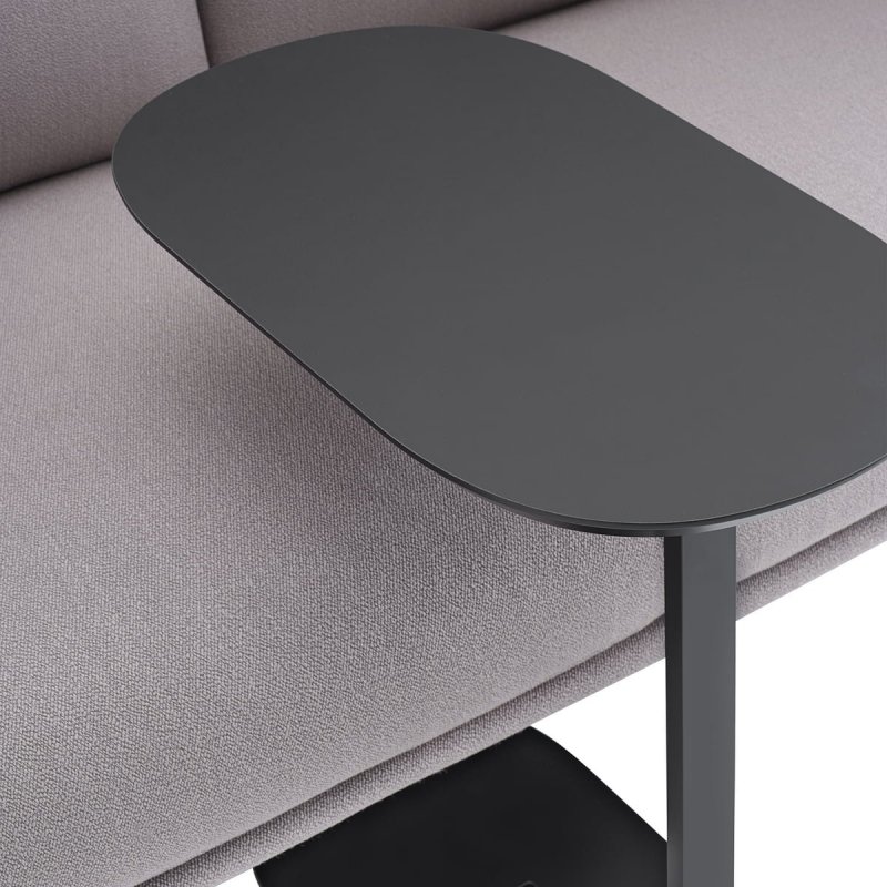 Muuto RELATE Stolik Pomocniczy - Boczny 60,5 cm Czarny