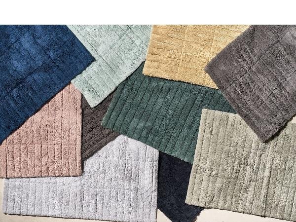 ZONE Denmark TILES Dywanik Łazienkowy 80x50 cm Eukaliptusowa Zieleń