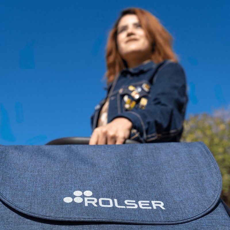 Rolser COM TWEED 8 Wózek na Kółkach - Torba na Zakupy / Zielony