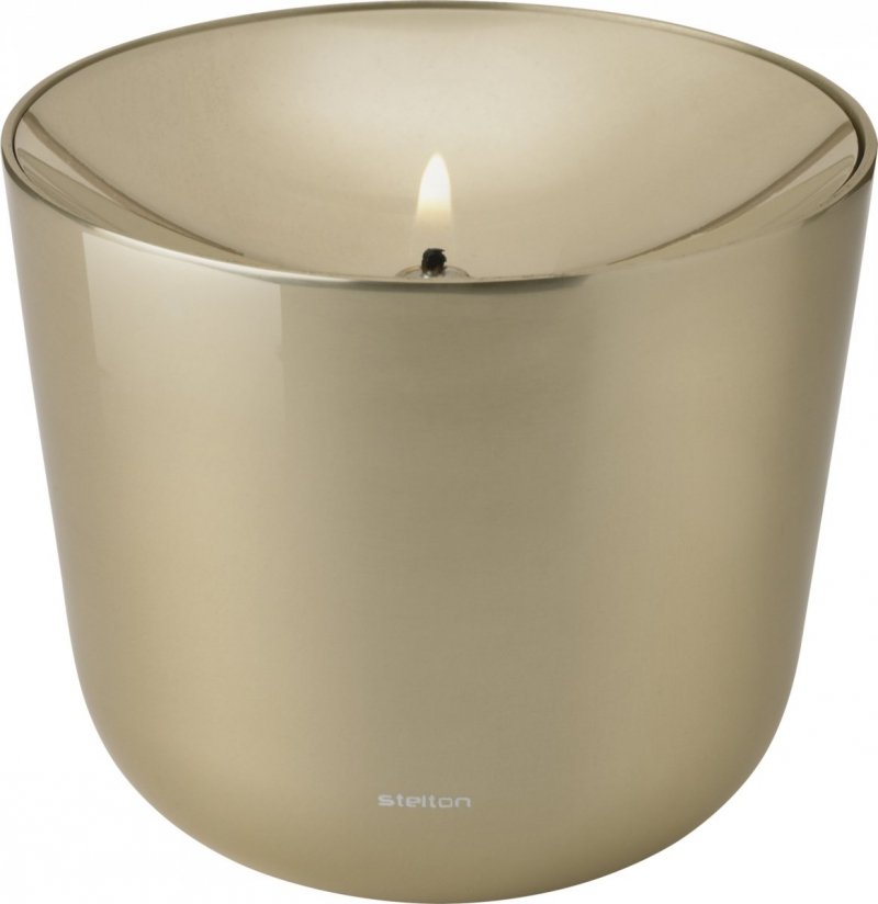 Stelton SOLIS Lampa Oliwna / Złota