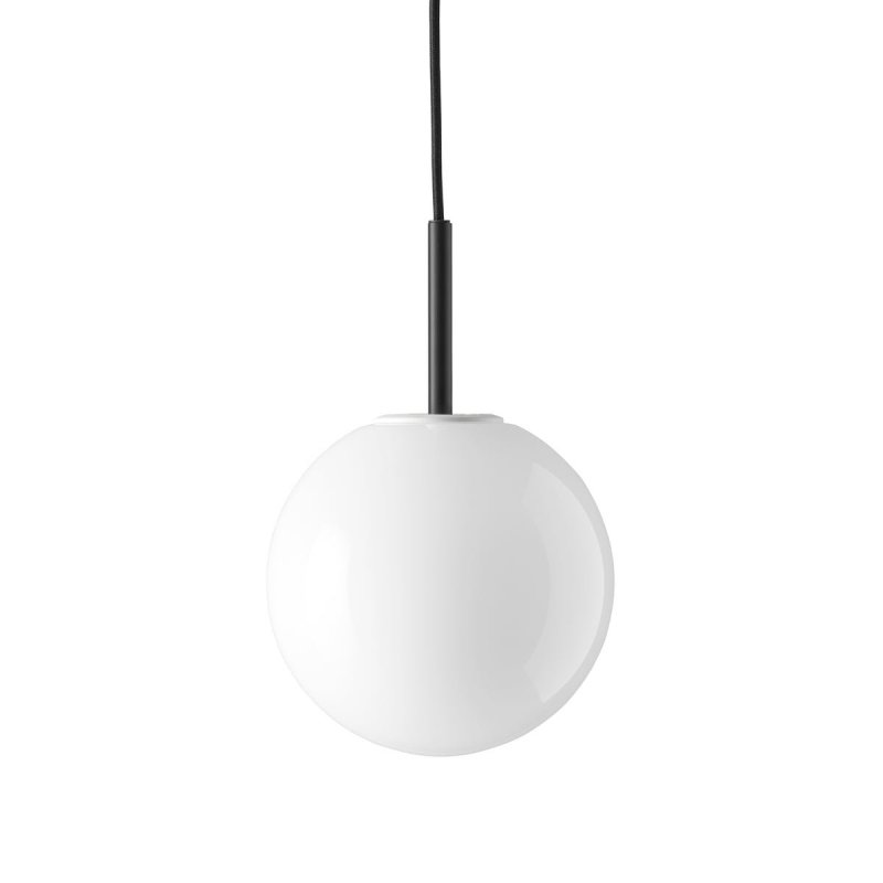 Menu TR Lampa Sufitowa z Mlecznym Błyszczącym Kloszem