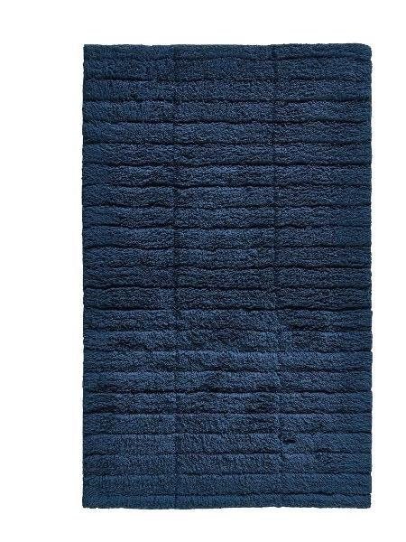 ZONE Denmark TILES Dywanik Łazienkowy 80x50 cm Granatowy