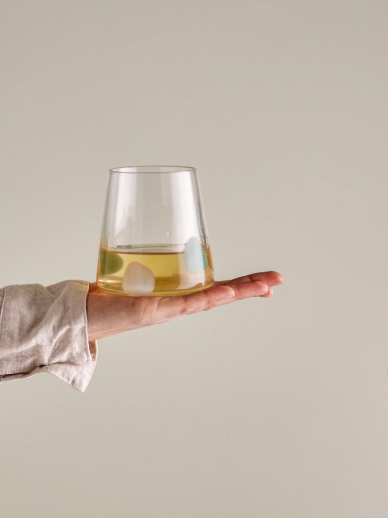 Bloomingville GILDOR Szklanki do Napojów 380 ml 6 Szt. / Brązowe
