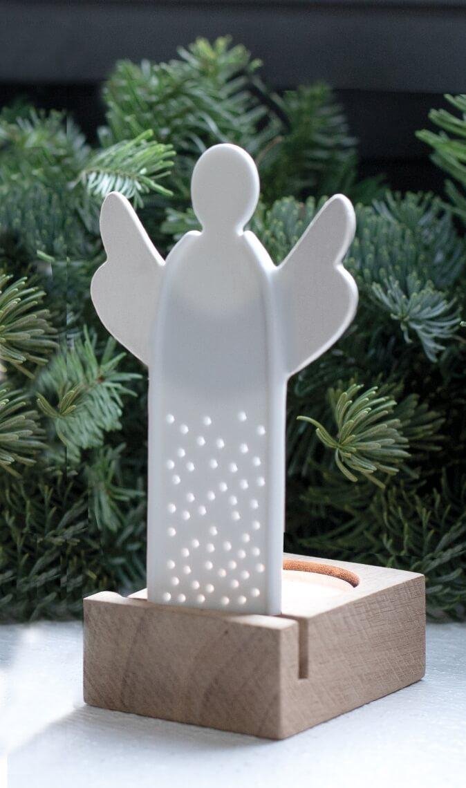 Rader CHRISTMAS Świecznik Świąteczny / Anioł