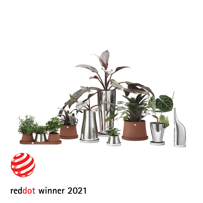 Georg Jensen TERRA Doniczka do Kwiatów - Ziół / Zestaw 3 Doniczek