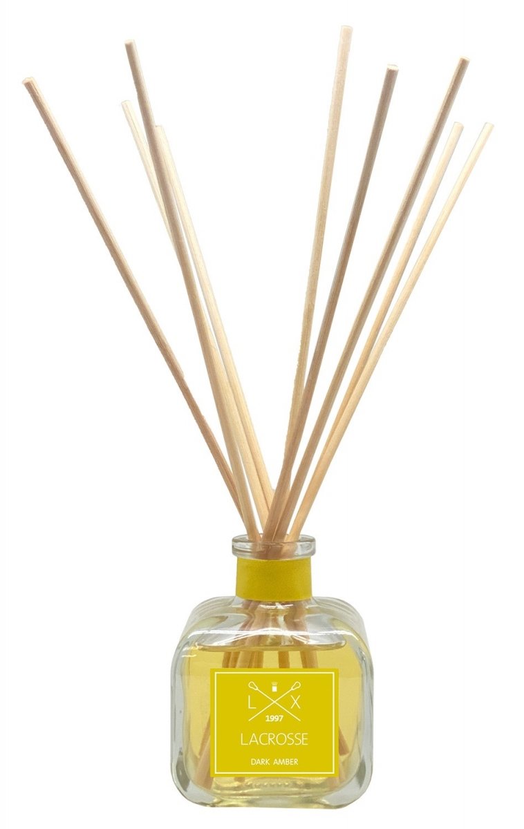 Lacrosse CLASSIC Dyfuzor Zapachowy z Patyczkami 100 ml / Zapach Drzewny Dark Amber