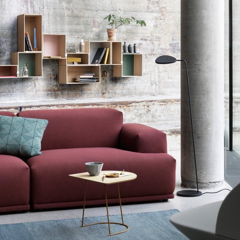 Muuto TILE Poduszka Dekoracyjna 50x50 cm Czerwona