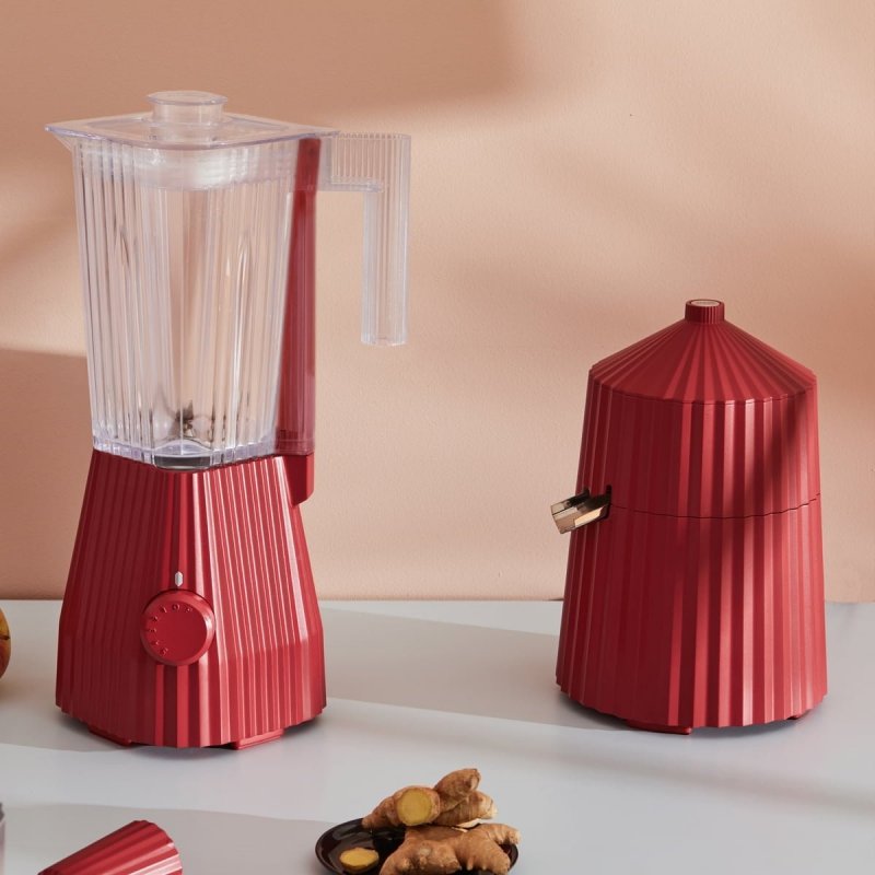 Alessi PLISSE Blender Kielichowy - Czerwony