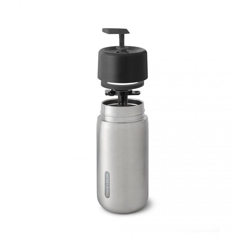 black+blum CLASSIC Stalowy Kubek Termiczny 340 ml / Czarny