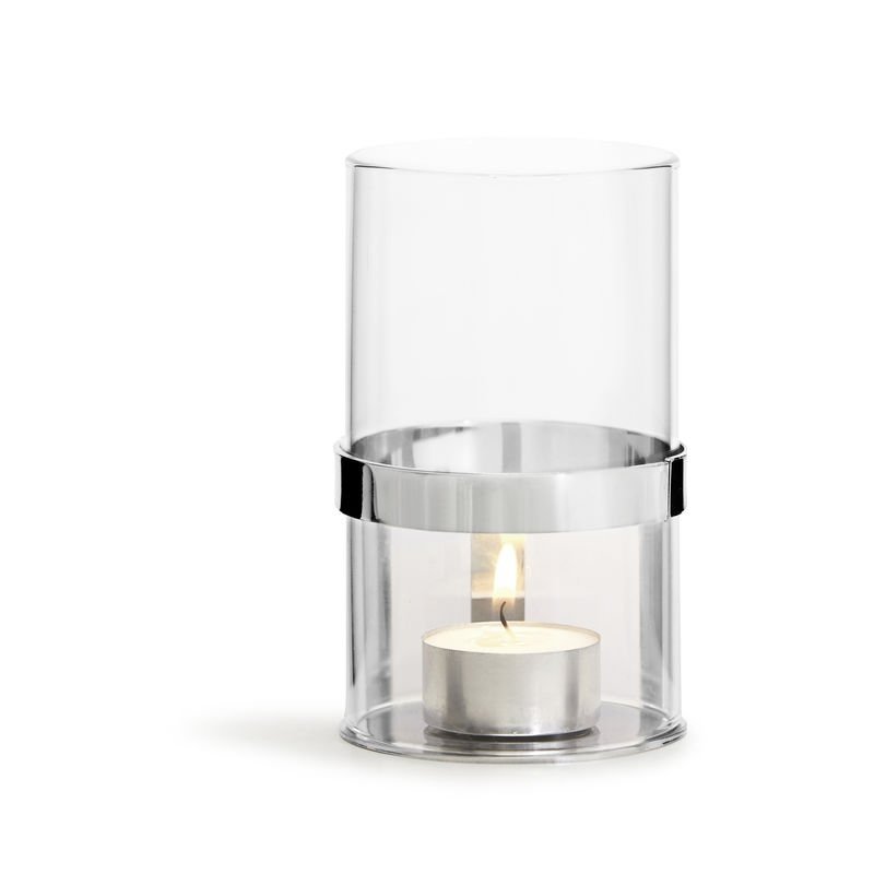 Sagaform INTERIOR Świecznik Tealight - Srebrny