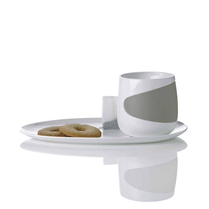Stelton EMBRACE Kubek ze Spodkiem/Talerzykiem do Kawy, Herbaty