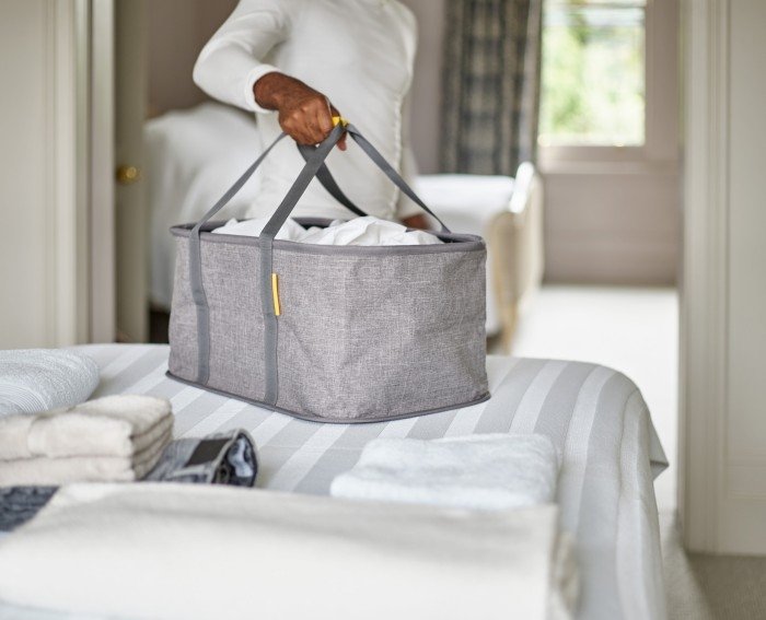 Joseph Joseph HOLD-ALL Składana Torba - Kosz na Pranie 35 l / Szary