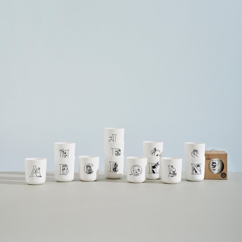 RIG-TIG by Stelton MOOMIN ABC Kubek dla Dzieci - Muminki - Litera K