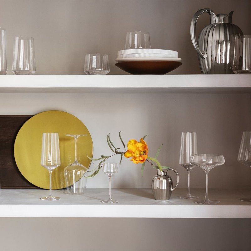 Georg Jensen BERNADOTTE Kieliszki do Likieru / Wódki 40 ml 6 Szt.