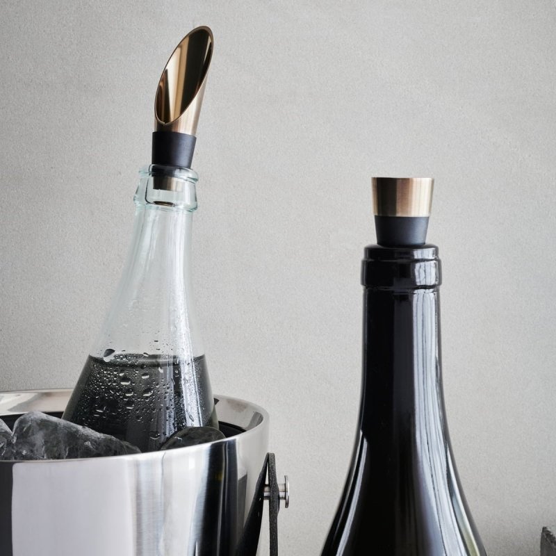 Rosendahl GRAND CRU BAR Zestaw do Wina - Nalewak i Korek do Butelki  / Złoty