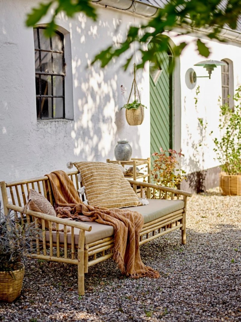 Bloomingville SOLE Sofa Ogrodowa / Bambusowa