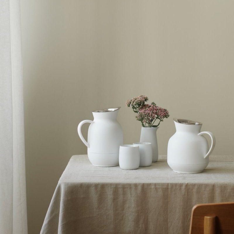 Stelton AMPHORA Termos do Kawy 1 l Biały