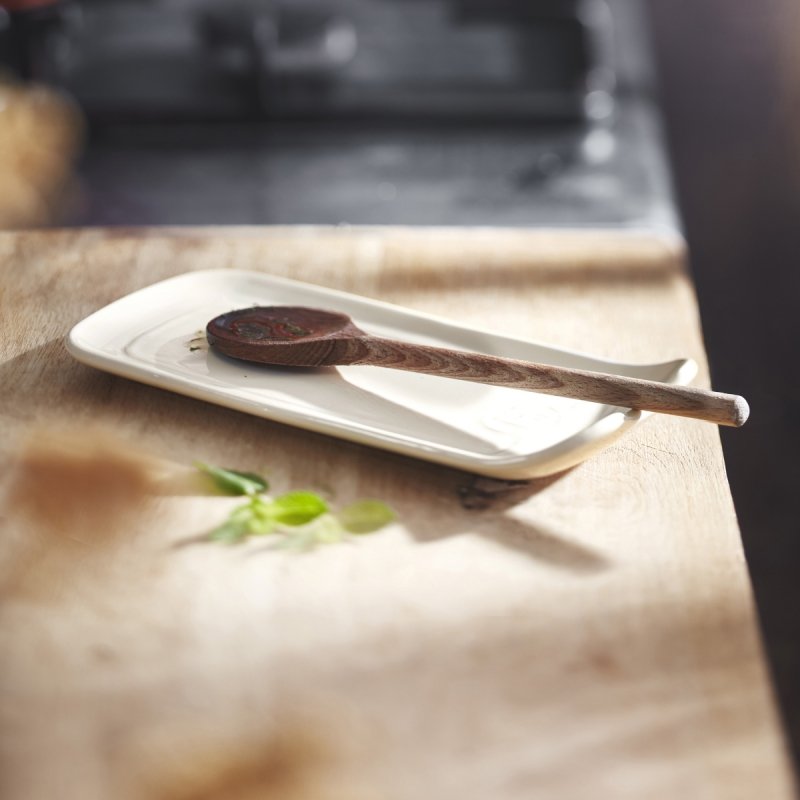 Emile Henry KITCHEN Podstawka pod Łyżkę Kuchenną / Czarna