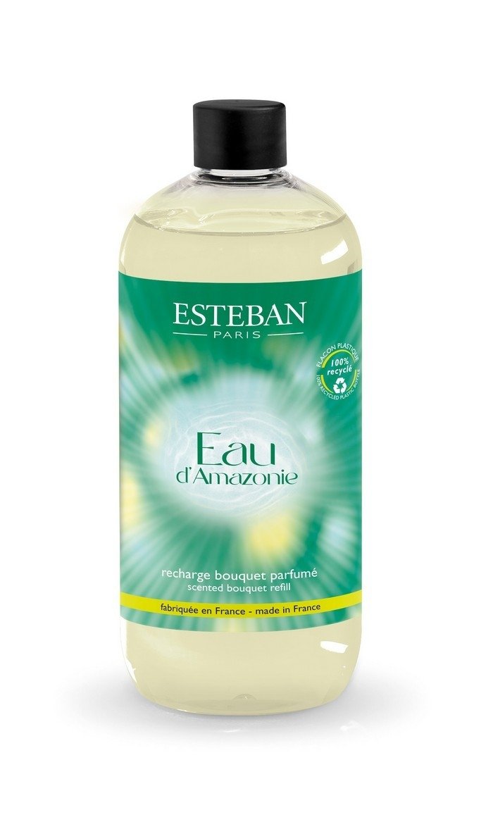 Esteban PARIS Refill - Uzupełnienie Dyfuzora Zapachu 500 ml / Zapach Eau d'Amazonie