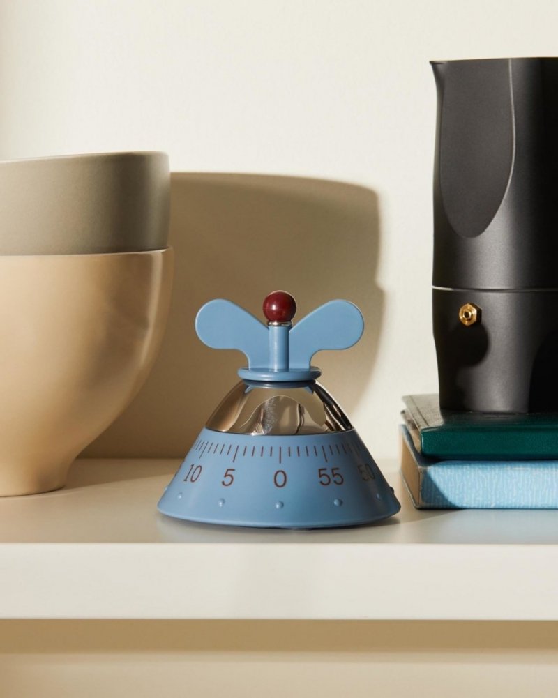 Alessi KITCHEN TIMER Minutnik Kuchenny - Niebieski
