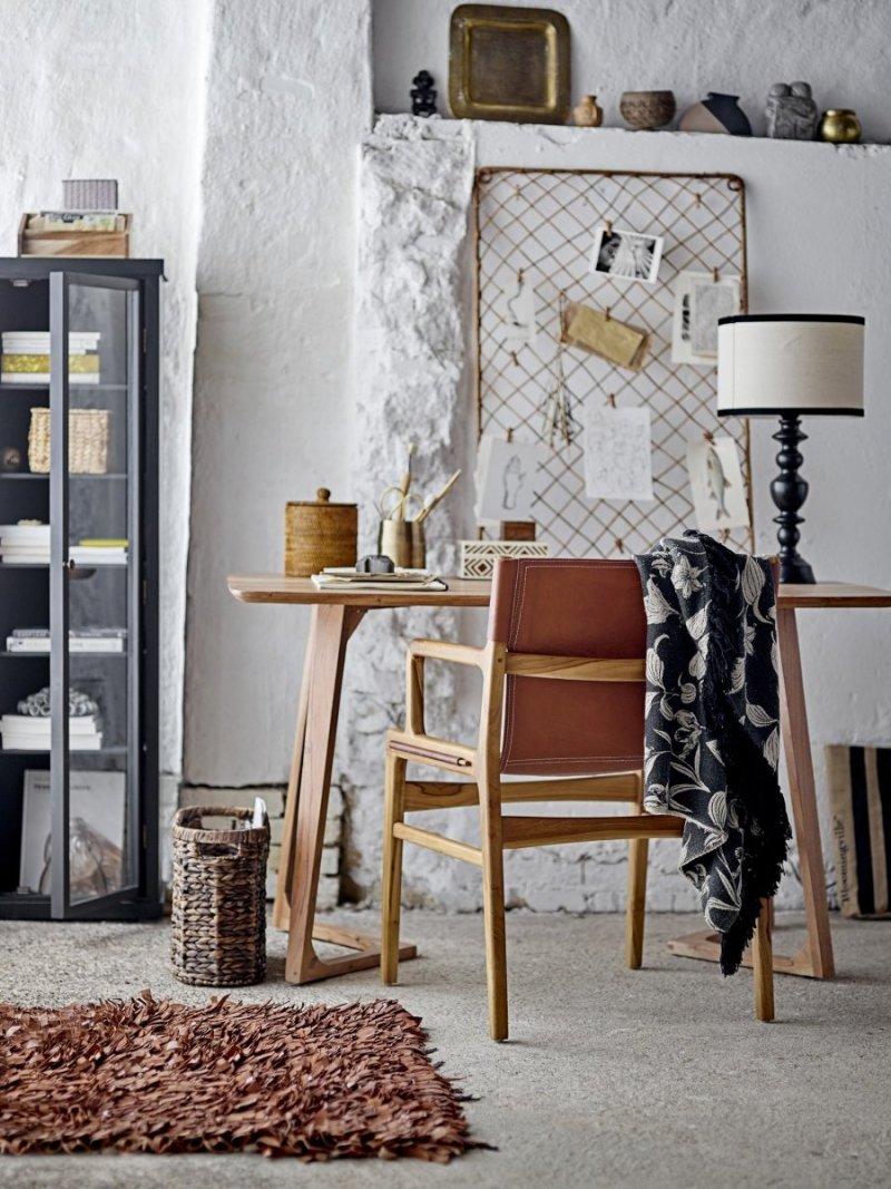 Bloomingville LUIE Stół Prostokątny 130 cm z Drewna Akacji / Brązowy