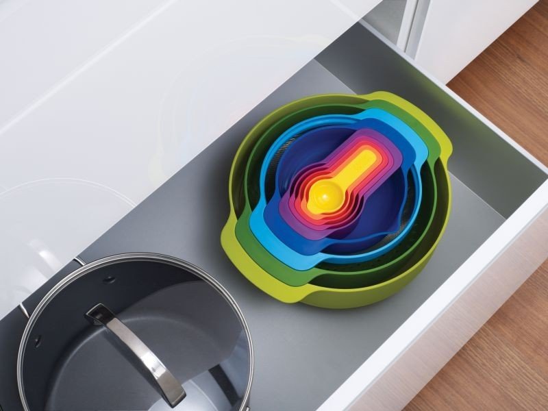 Joseph Joseph NEST 9 OPAL Zestaw Misek i Miarek Kuchennych