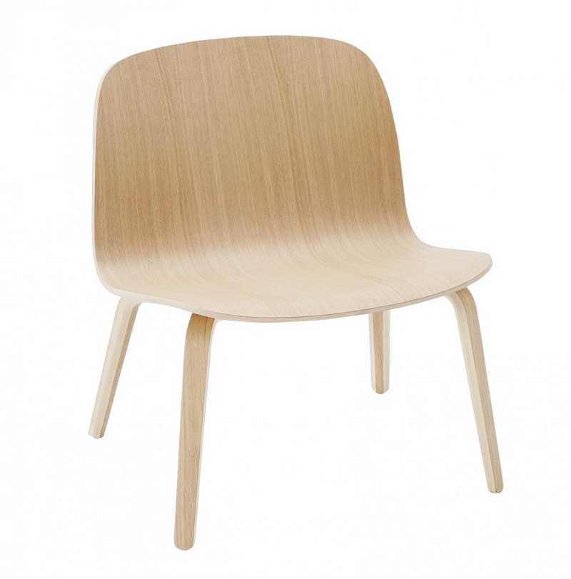Muuto VISU LOUNGE Fotel - Dąb Naturalny