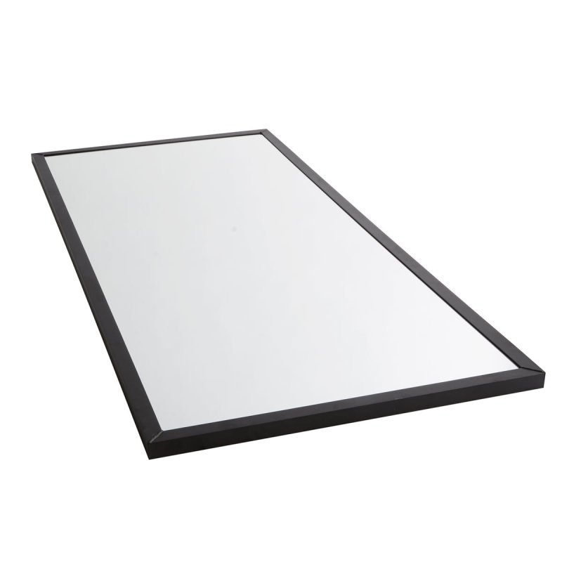 Muubs WASHINGTON Lustro Ścienne w Metalowej Ramie 200 cm / Czarne