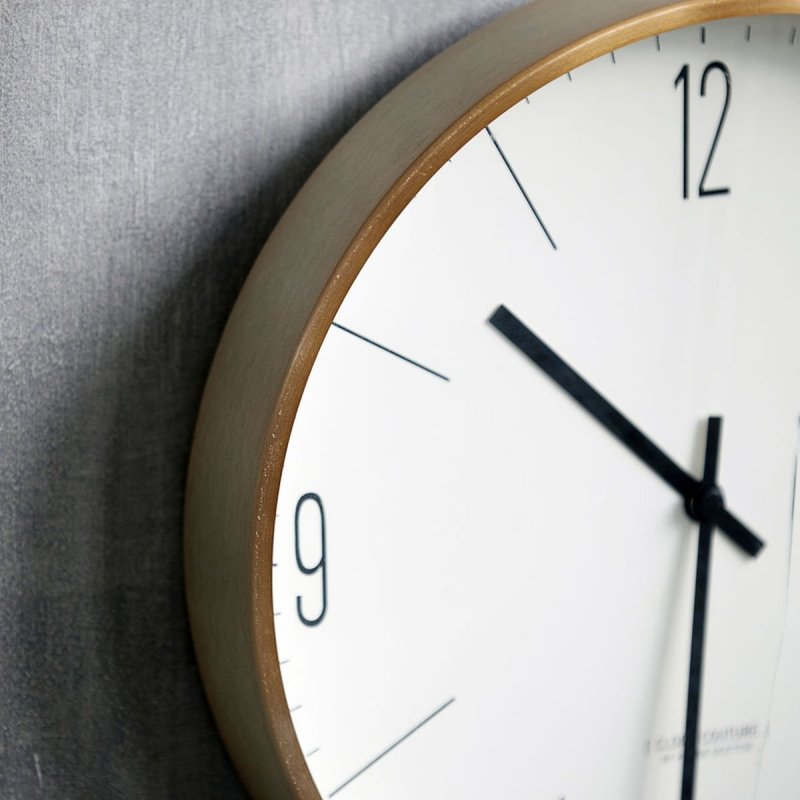 House Doctor CLOCK COUTURE Zegar Ścienny - Złoty