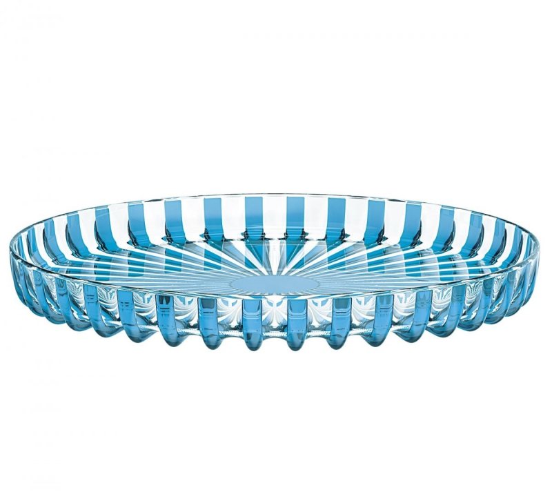 Guzzini DOLCEVITA Okrągła Taca do Serwowania 31 cm / Niebieska
