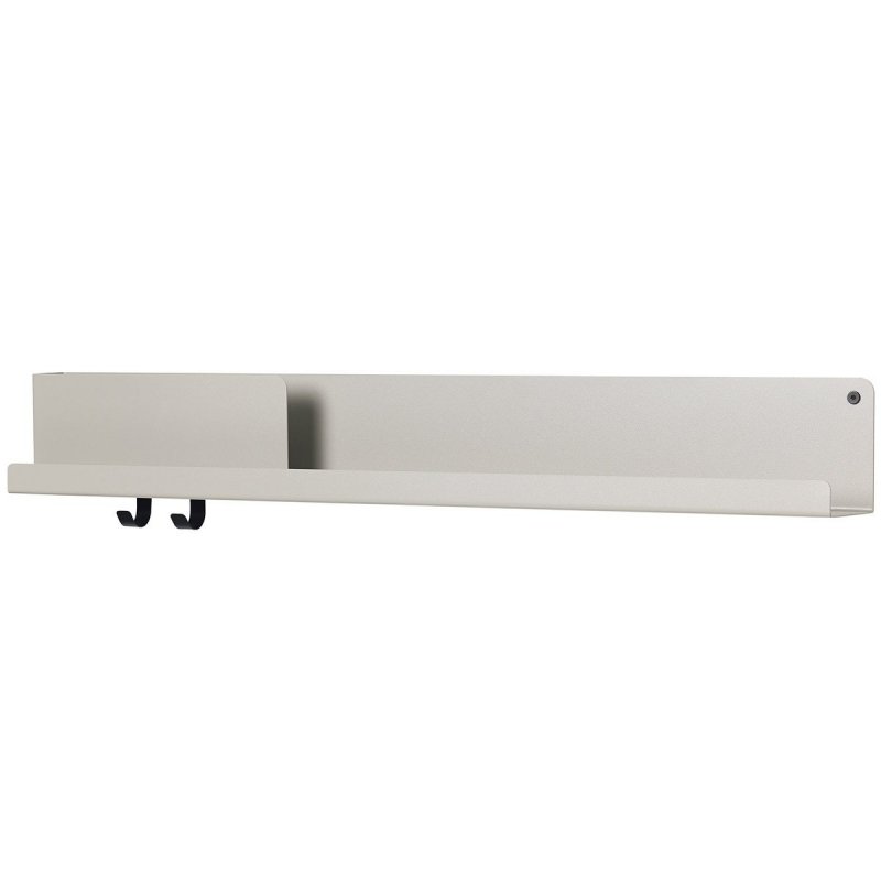 Muuto FOLDED Organizer - Półka Ścienna 96 cm Szara