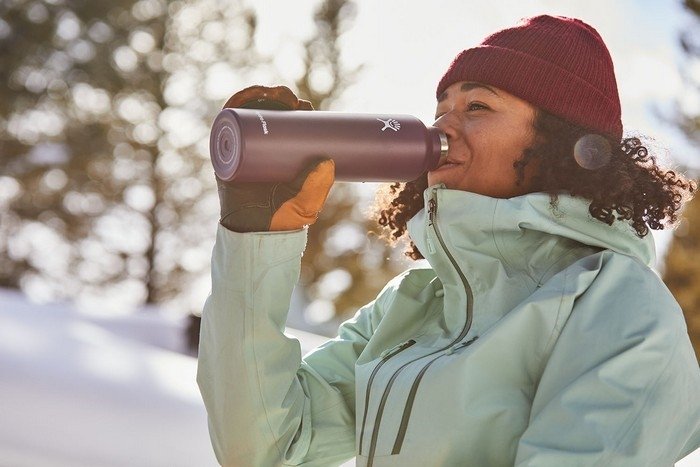 Hydro Flask STANDARD MOUTH Stalowa Butelka Termiczna do Wody 620 ml / Pomarańczowa