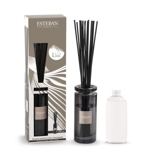 Esteban PARIS Dyfuzor Zapachowy z Patyczkami 100 ml / Zapach Reve Blanc