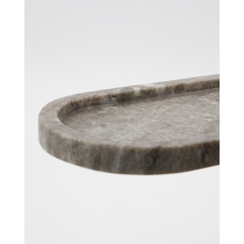 Meraki TRAY Marmurowa Podstawka - Taca 28 cm / Beżowa